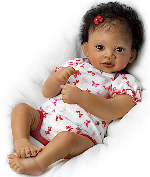 The Ashton-Drake Galleries Baby Doll: Sweet Butterfly Kisses Baby Doll