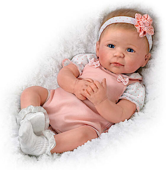 The Ashton-Drake Galleries Linda Murray Ava Lifelike Baby Doll