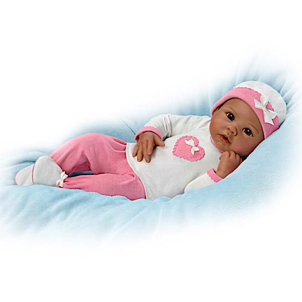 The Ashton-Drake Galleries So Truly Real Jayla Touch-Activated Baby Doll