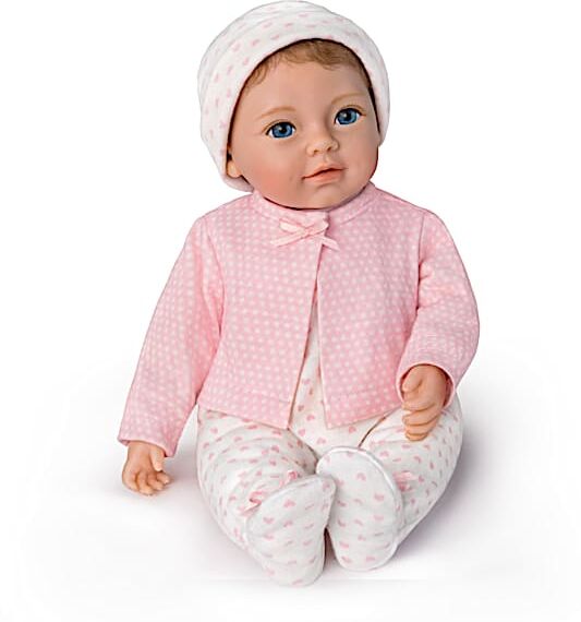 The Ashton-Drake Galleries Tiny Miracles Little Ellie Baby Doll