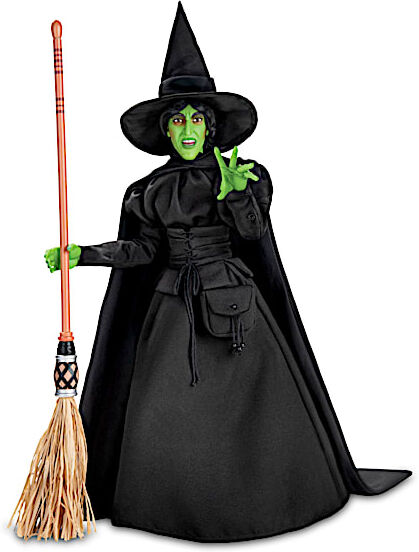 The Ashton-Drake Galleries THE WIZARD OF OZ Wicked Witch Of The West Portrait Figure