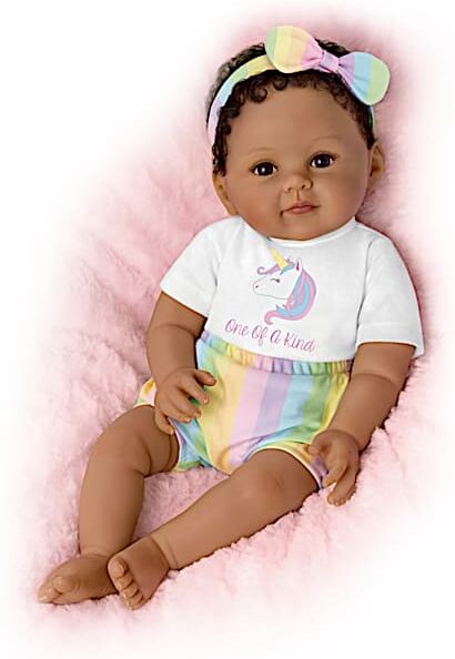 The Ashton-Drake Galleries Ping Lau So Truly Real One-Of-A-Kind Ciara Vinyl Baby Doll