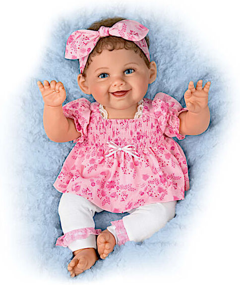 The Ashton-Drake Galleries Emma Grace Touch-Activated Baby Doll Speaks And Giggles