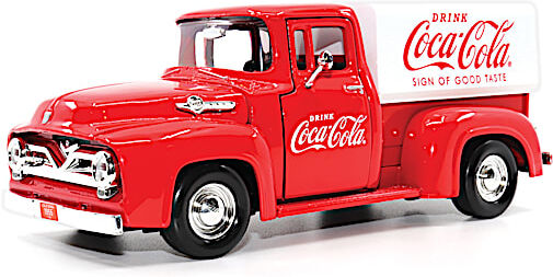 The Hamilton Collection 1:24-Scale 1955 Ford F-100 COCA-COLA Tarpaulin Diecast Truck