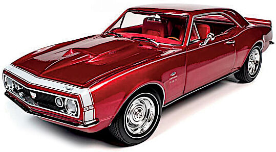 The Hamilton Collection 1:18-Scale 1967 Yenko Camaro SS 427 Ultra Red Diecast Car