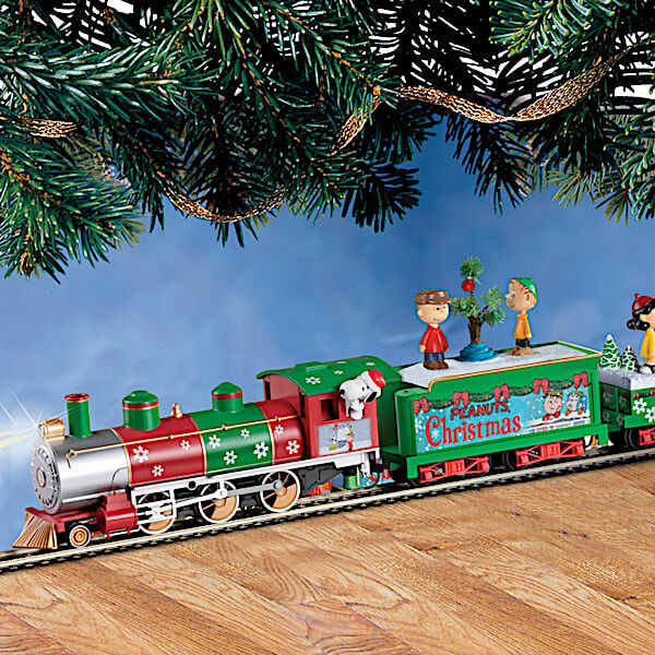 Hawthorne Village The PEANUTS Christmas Express Electric Train Set