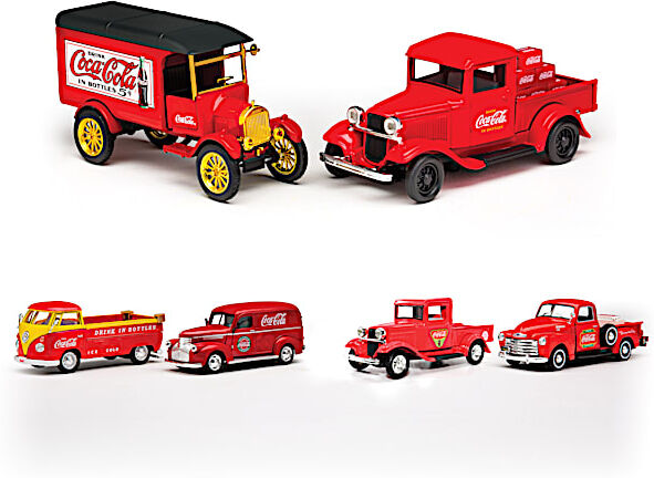 The Hamilton Collection COCA-COLA 1:43-Scale Diecast Vehicles From Different Eras