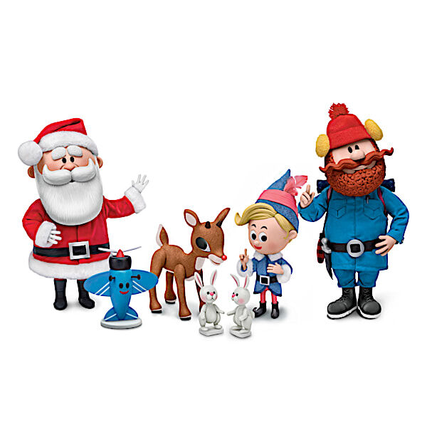 The Ashton-Drake Galleries Rudolph The Red-Nosed Reindeer 1:1-Scale Masterpiece Figures