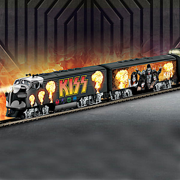 Hawthorne Village KISS Rock 'N Roll Express Diesel Train Collection