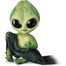 The Ashton-Drake Galleries Lumina Alien Baby Doll With Glow-In-The-Dark Vinyl Skin