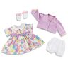 The Ashton-Drake Galleries Cute And Classic 4-Piece Baby Girl Doll Outfit Set