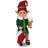 The Ashton-Drake Galleries Charlie The Christmas Elf Doll With An Illuminating Candle