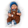 The Ashton-Drake Galleries Authentic Silicone Realistic Baby Boy Doll By Sandy Faber