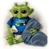 The Ashton-Drake Galleries Alien Doll: Just Arrived Green Silicone Alien Baby Doll