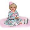 The Ashton-Drake Galleries Toddler Doll With Porcelain Tea Set Is Perfect For Posing