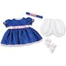 The Ashton-Drake Galleries 4-Piece Baby Doll Party Dress Set By Victoria Jordan