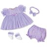 The Ashton-Drake Galleries 4-Piece Baby Doll Tulle Party Dress Set By Victoria Jordan