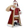 The Ashton-Drake Galleries Santa Claus Doll With Light-Up Faux Velvet Coat