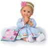 The Ashton-Drake Galleries Maria Poseable Baby Doll By Ping Lau With Cloth Storybook