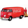 The Hamilton Collection COCA-COLA 1963 VW Type 2 (T1) Diecast Cargo Van And Accessory Set