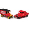 The Hamilton Collection COCA-COLA Ford Model TT & Model A Pickup Diecast Truck Set