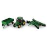 The Hamilton Collection John Deere 6410 Diecast Tractor, Wagon And Wing Disk Set