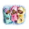 The Ashton-Drake Galleries Sherry Rawn Bundle Babies Miniature Lifelike Baby Dolls