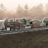 Hawthorne Village WWII Armored Express Train Collection With Track Set
