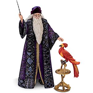 The Ashton-Drake Galleries PROFESSOR DUMBLEDORE Poseable Portrait Figure With FAWKES