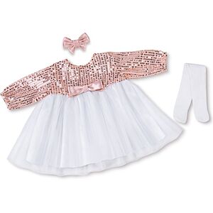 The Ashton-Drake Galleries 3-Piece Baby Doll Party Outfit By Designer Victoria Jordan