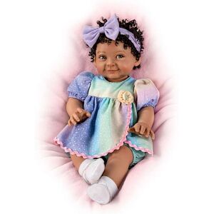 The Ashton-Drake Galleries Expressive Realistic 20 Long Baby Girl Doll By Ping Lau