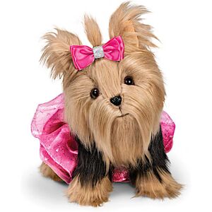The Ashton-Drake Galleries Hold That Pose Plush Yorkie & Accessory Collection