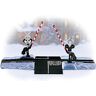 Hawthorne Village Winter Crossing Gate And Block HO Scale Train Accessory