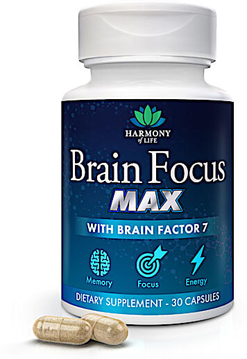 The Bradford Exchange Harmony Of Life Brain Focus Max Supplement To Improve Memory