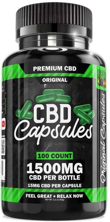 Hemp Bombs 100-Count CBD Capsules