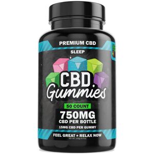 Hemp Bombs 50-Count CBD Gummies for Sleep