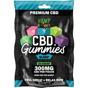Hemp Bombs 20-Count CBD Gummies for Sleep