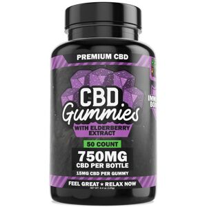 Hemp Bombs 50-Count CBD Immunity Gummies