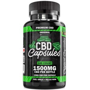 Hemp Bombs 100-Count CBD Capsules