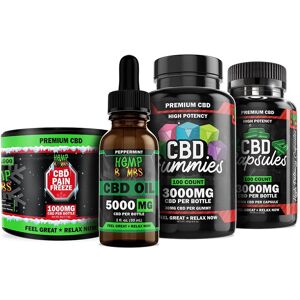Hemp Bombs High Potency CBD Bundle
