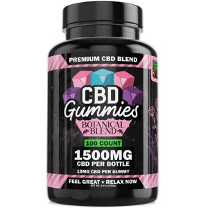 Hemp Bombs 100-Count Calming CBD Gummies
