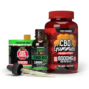 Hemp Bombs Maximum Potency CBD Bundle