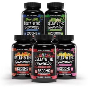 Hemp Bombs 50ct High Potency Delta 8 Gummies