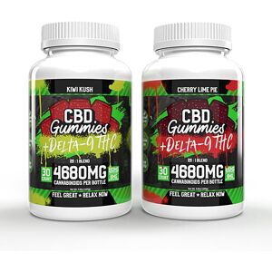 Hemp Bombs 30ct CBD + Delta 9 Gummies