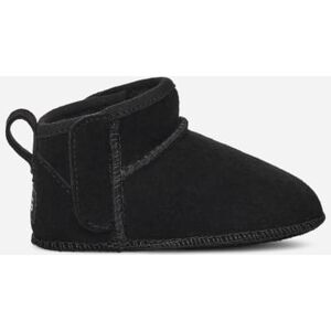 UGG® Infants' Classic Ultra Mini Suede Classic Boots in Black, Size 6-12 mos