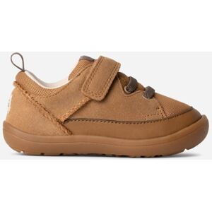 UGG® Toddlers' Adventurer Sneaker Suede/Textile/Recycled Materials/Synthetic Shoes in Chestnut, Size 10T