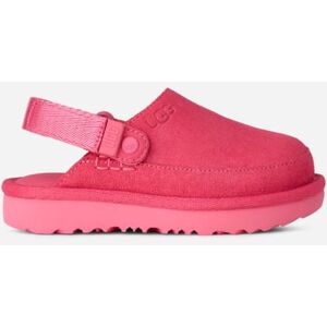 UGG® Toddlers' Goldenstar Clog Suede Shoes in Pink Bloom, Size 9T