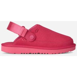 UGG® Kids' Goldenstar Clog Suede Shoes in Pink Bloom, Size 1K