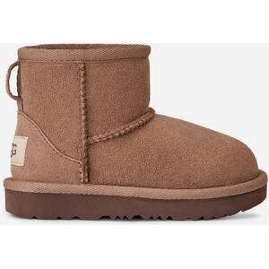 UGG® Toddlers' Classic Mini II Sheepskin Classic Boots in Rocky Oak, Size 7T