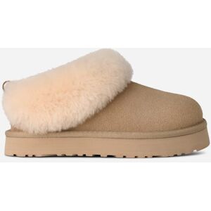 UGG® Kids' Tazzelle Sheepskin Slippers in Mustard Seed, Size 3K